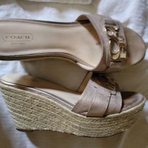 Coach wedges